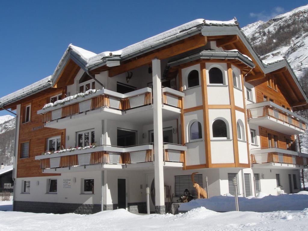 Apartmán Haus Alpenstern Saas-Grund Exteriér fotografie