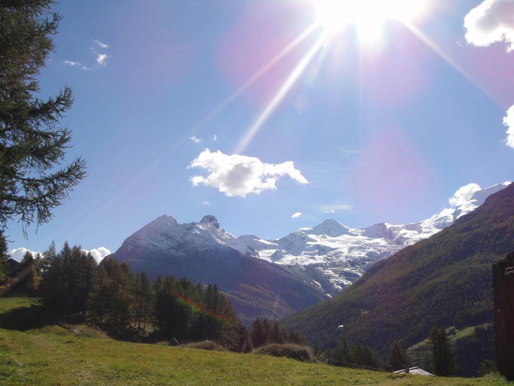 Apartmán Haus Alpenstern Saas-Grund Exteriér fotografie
