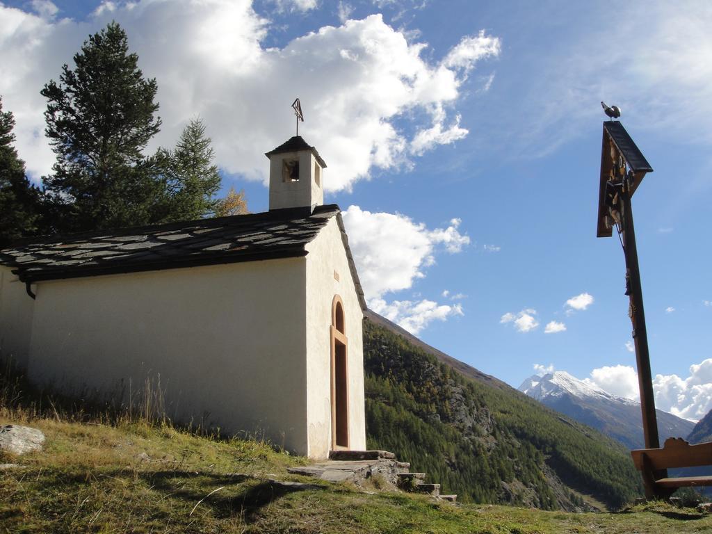 Apartmán Haus Alpenstern Saas-Grund Exteriér fotografie