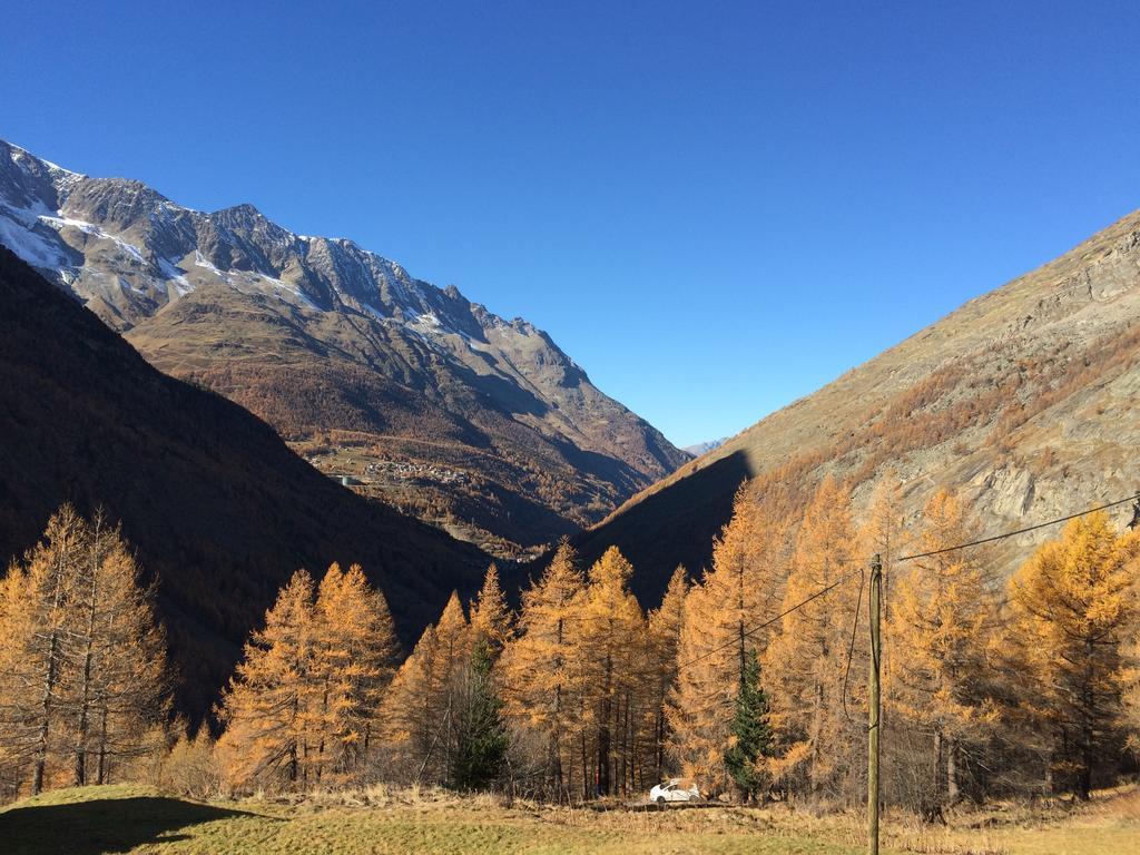Apartmán Haus Alpenstern Saas-Grund Exteriér fotografie