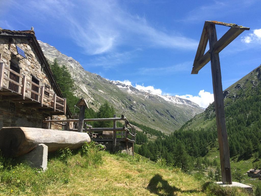 Apartmán Haus Alpenstern Saas-Grund Exteriér fotografie