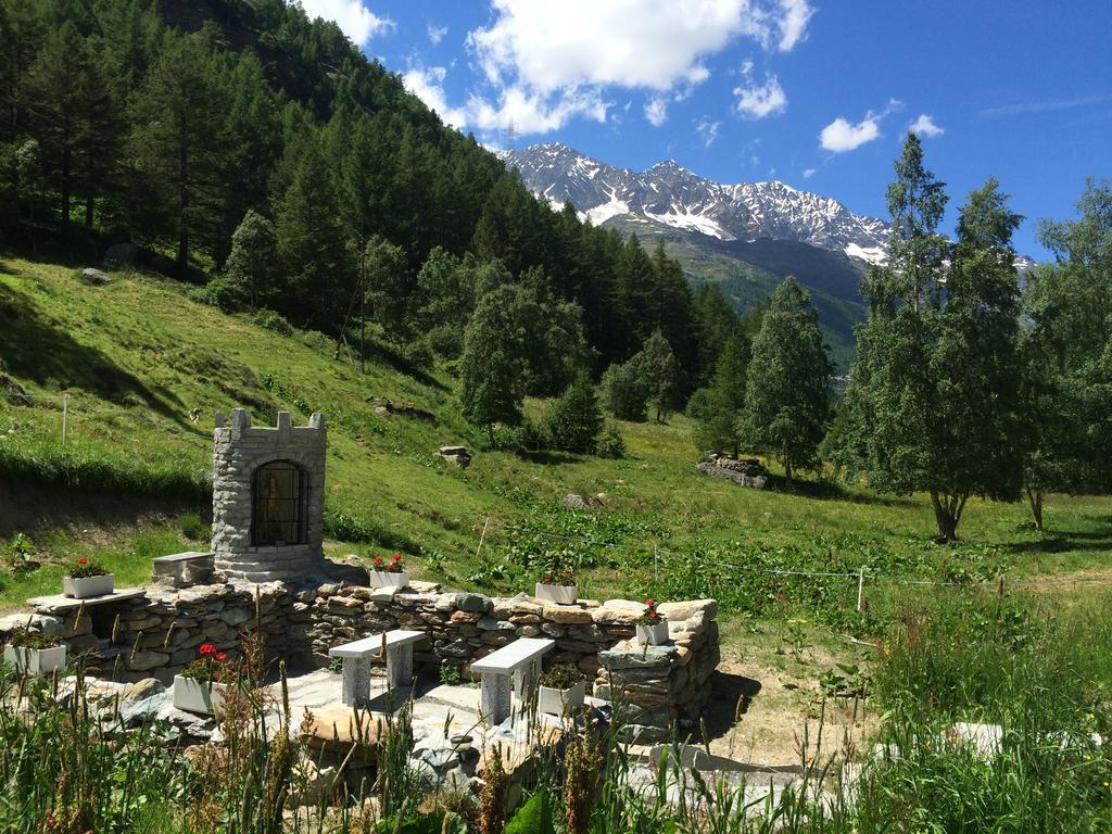 Apartmán Haus Alpenstern Saas-Grund Exteriér fotografie