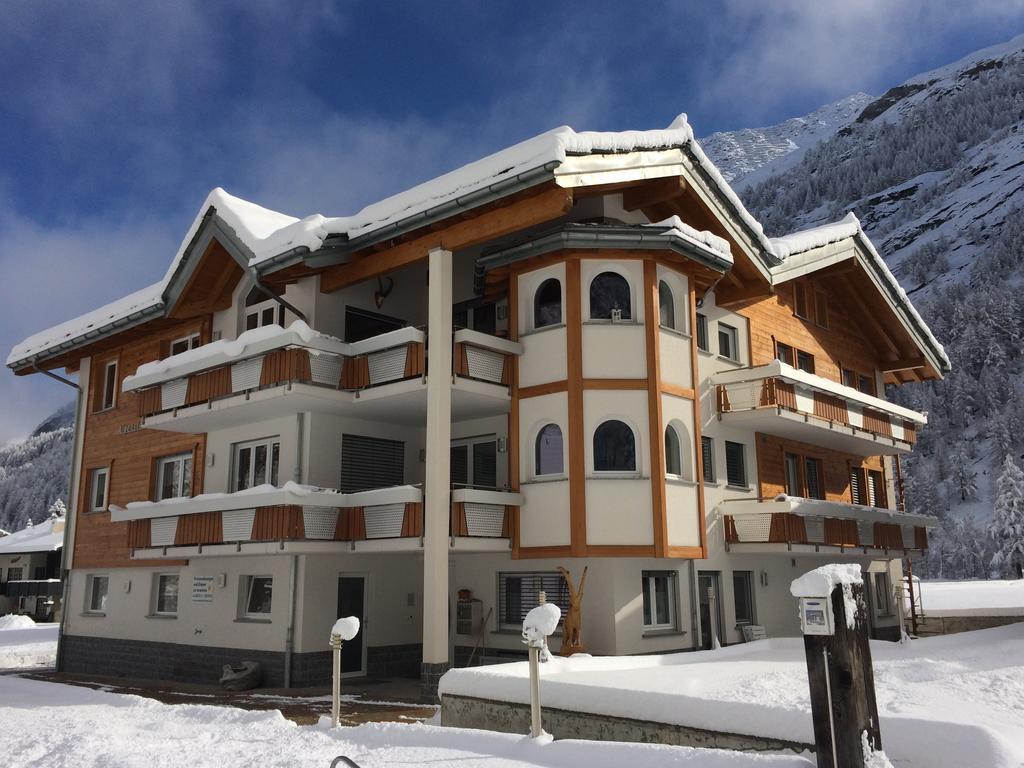 Apartmán Haus Alpenstern Saas-Grund Exteriér fotografie